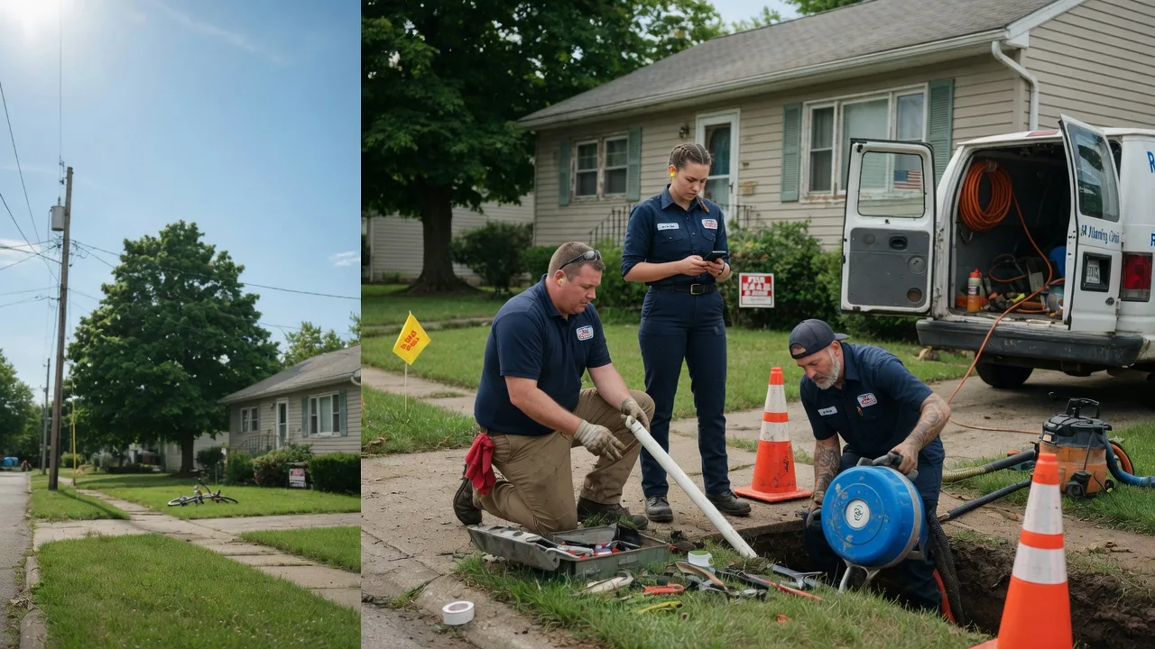 Sewer Line Repair in New Century, KS near me